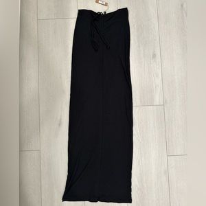 SKIMS Soft Lounge Ruched Long Skirt